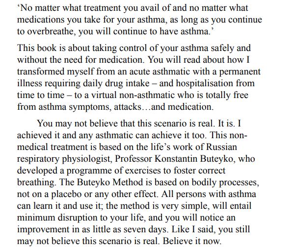 Asthma Free Naturally by Patrick McKeown PDF