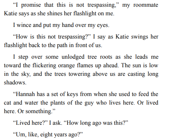 BONFIRE BY LAUREN MILSON PDF