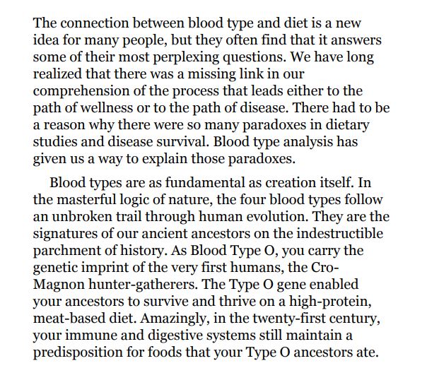 Blood Type O Food Beverage and Supplement Lists by Peter J D Adamo PDF