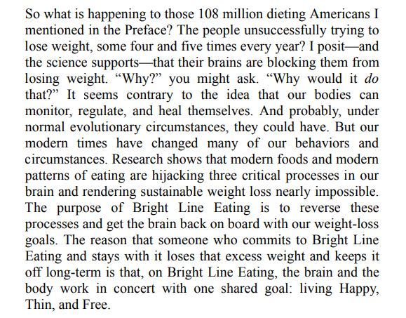 Bright Line Eating by Susan Peirce Thompson pdf