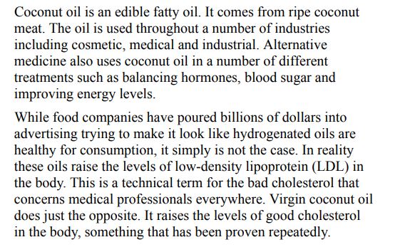 Coconut Oil Breakthrough by B J Richards PDF