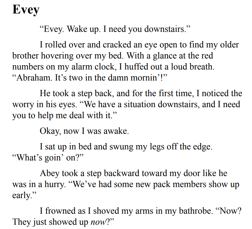 Earning Evey by Heather MacKinnon 