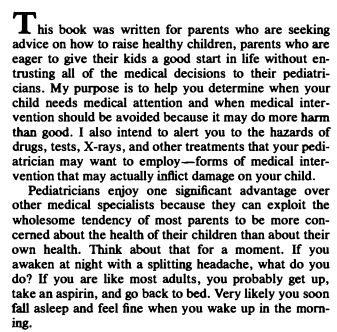 How to Raise a Healthy Child in Spite of Your Doctor by Robert S. Mendelsohn PDF