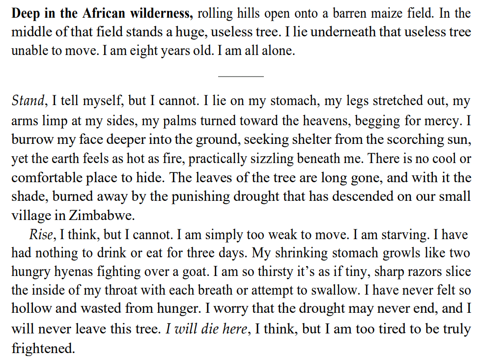 I Am A Girl From Africa