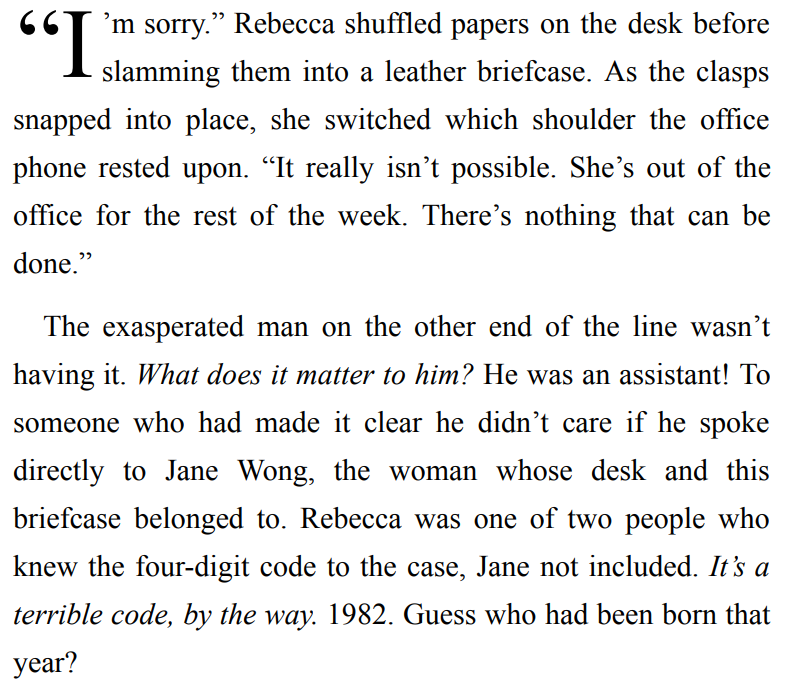 MENAGE A L’AMOUR BY CYNTHIA DANE & Hildred Billings