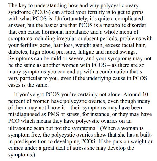 Pcos and Your Fertility by Colette Harris PDF