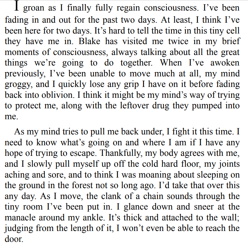 REVENGE BY NIKITA PARMENTER 