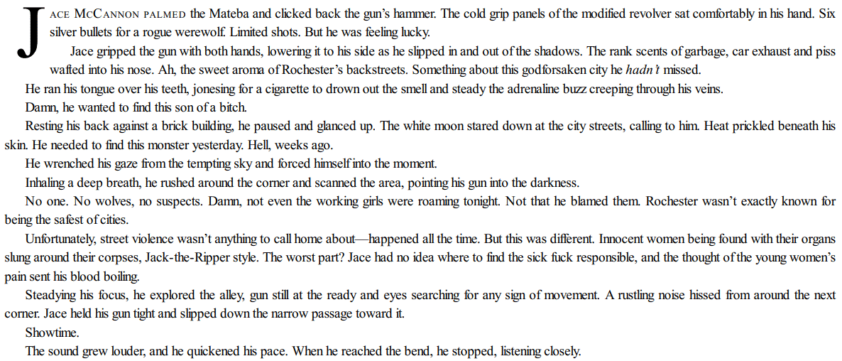 ROGUE WOLF HUNTER BY KAIT BALLENGER