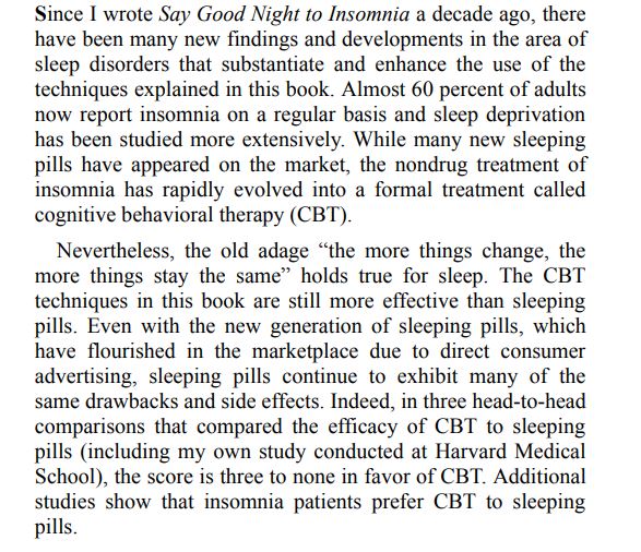 Say Good Night to Insomnia by Gregg D. Jacobs PDF