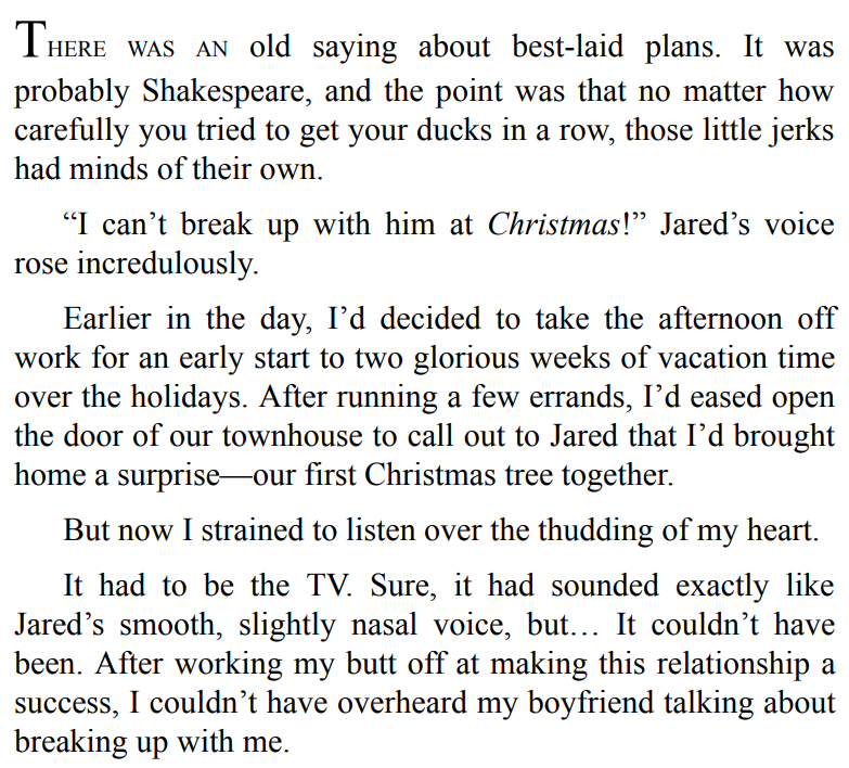 THE CHRISTMAS LEAP BY KEIRA ANDREWS 