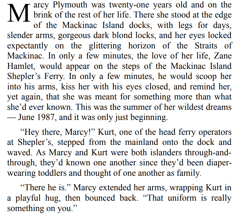 THE MACKINAC BRIDE BY KATIE WINTERS 