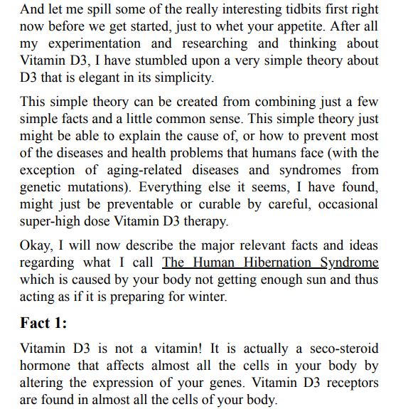 THE MIRACULOUS RESULTS OF EXTREMELY HIGH DOSES OF VITAMIN D3 by Jeff T Bowles PDF