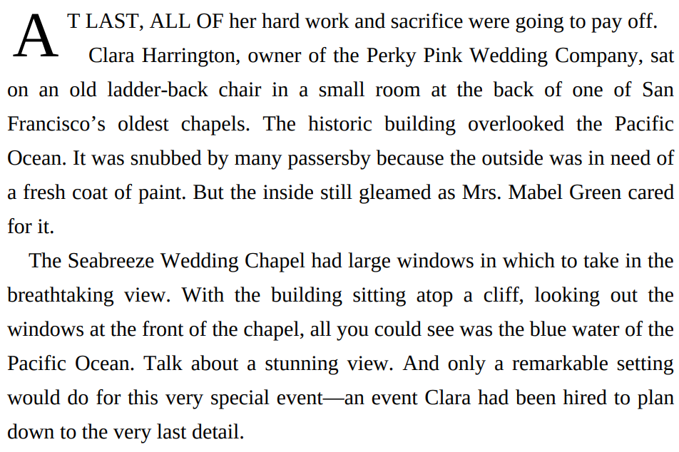 The Bride’s Pink Shoes by Jennifer Faye 