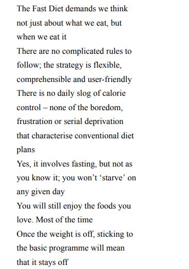 The FastDiet by Dr Michael Mosley PDF