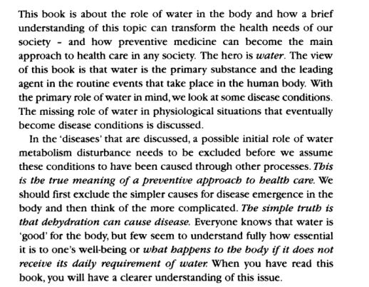 Your Body s Many Cries for Water by Fereydoon Batmanghelidj PDF