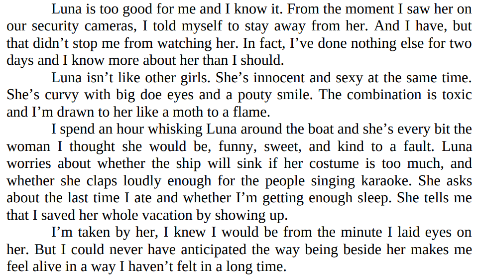 Luna’s Manster by Elsie James 