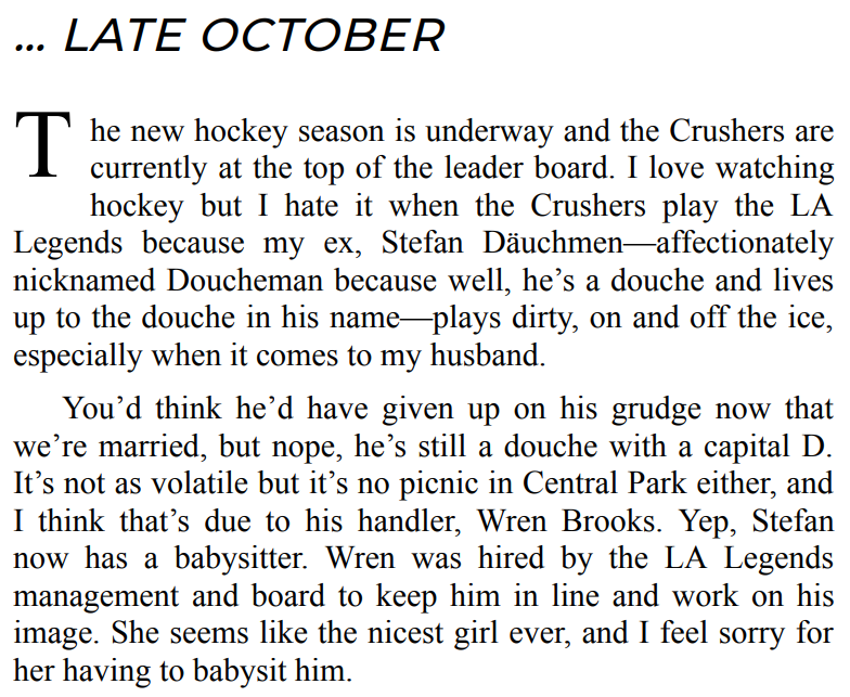 OUR FIRST CHRISTMAS BY L.M. REID 