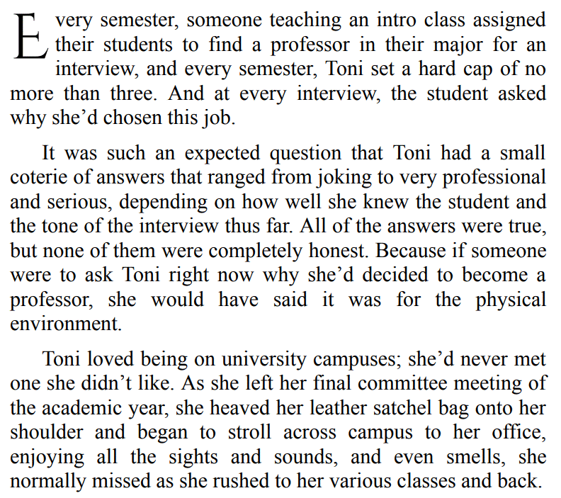 SABBATICAL BY KATRINA JACKSON 