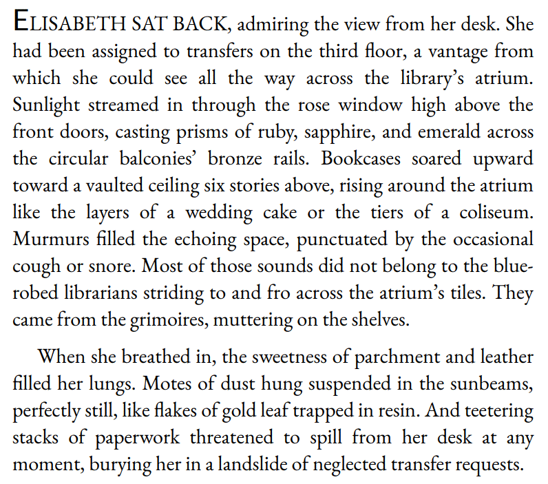 Sorcery of Thorns by Margaret Rogerson