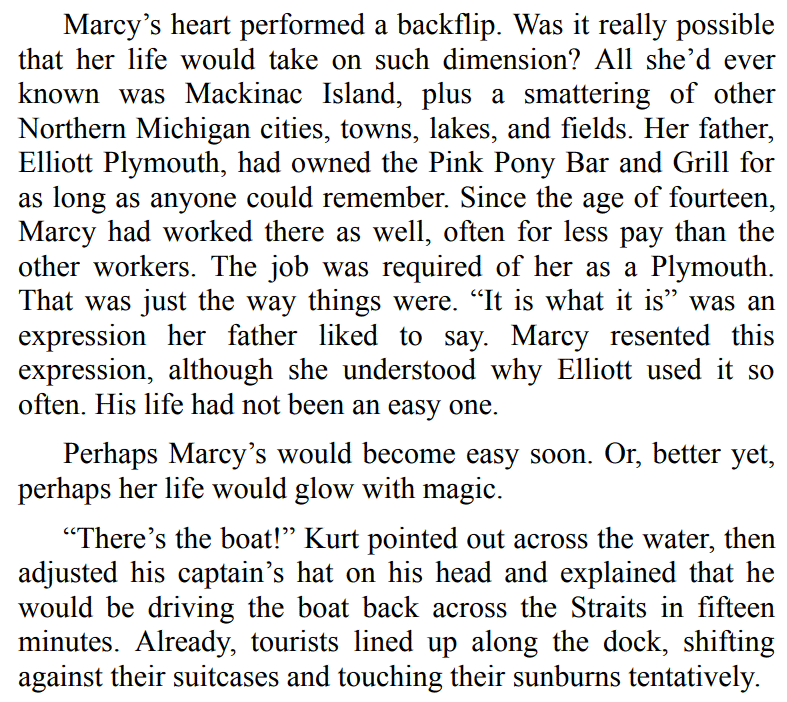 THE MACKINAC BRIDE BY KATIE WINTERS