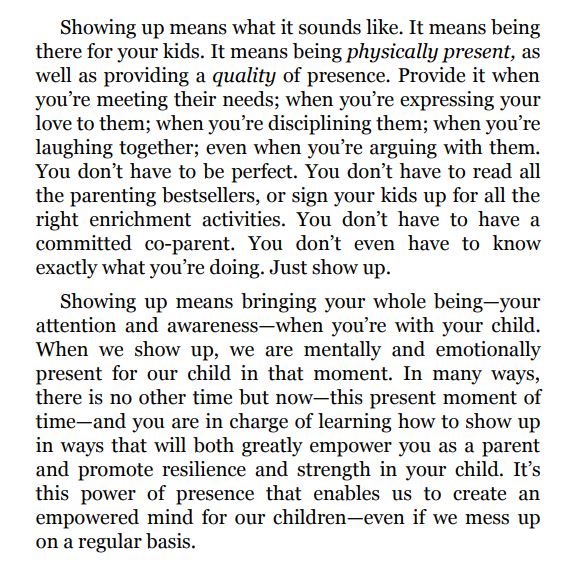 The Power of Showing Up by Daniel J Siegel & Tina Payne Bryson PDF