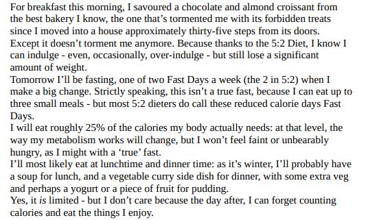 The 5:2 Diet Book by Kate Harrison