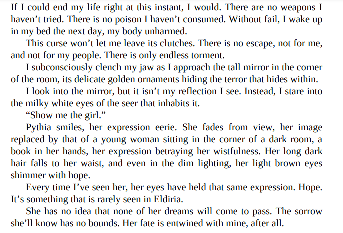 A Curse of Shadows and Ice By C.A. PDF