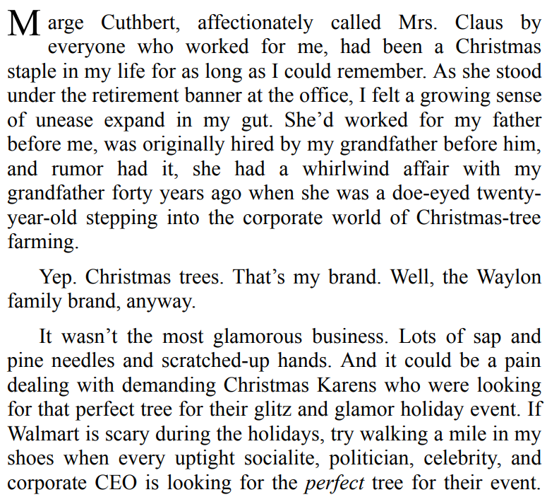 BAD BOY BACHELOR CHRISTMAS BY ALI PARKER