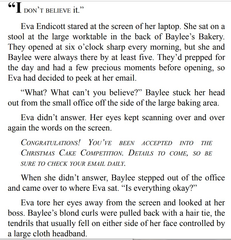 CHRISTMAS CAKES AND KISSES BY LARA VAN HULZEN 