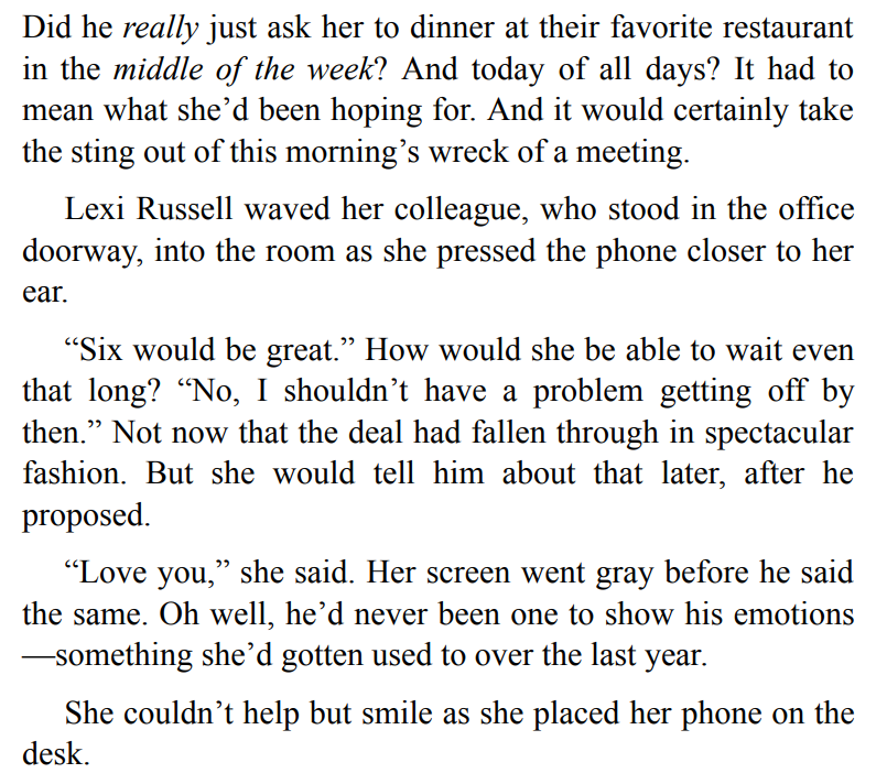 Country Snow and Mistletoe by Anne Carrole 