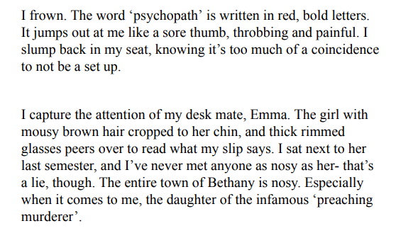 DEFINITION OF A PSYCHOPATH BY MARIE R. J PDF