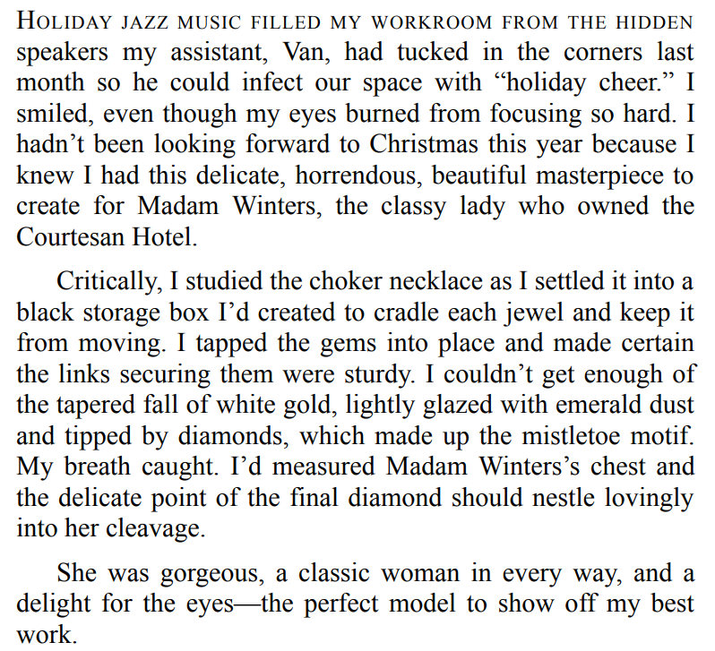 Diamonds Under the Mistletoe by Ki Brightly 