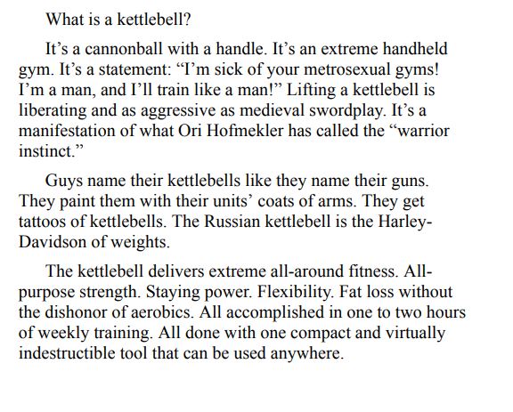 Enter the Kettlebell by Pavel Tsatsouline PDF
