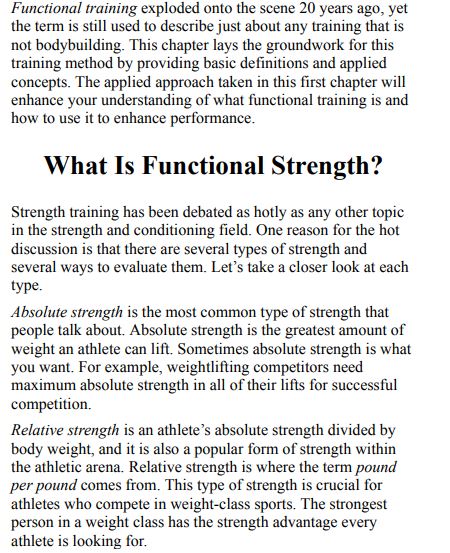 Functional Training by Juan Carlos Santana PDF