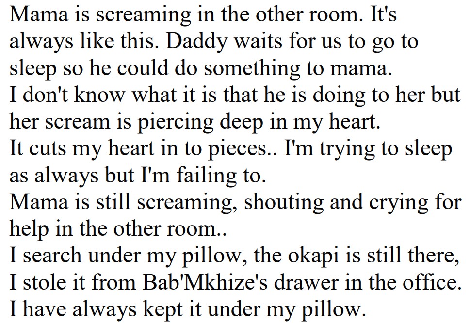 HER PAIN, HIS TREASURE