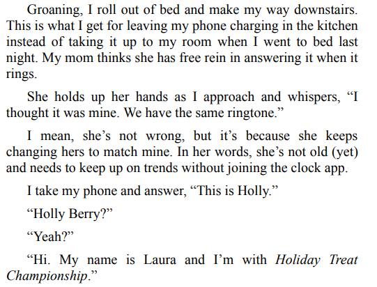 HIS HOLIDAY TREAT BY SARAH BALE PDF