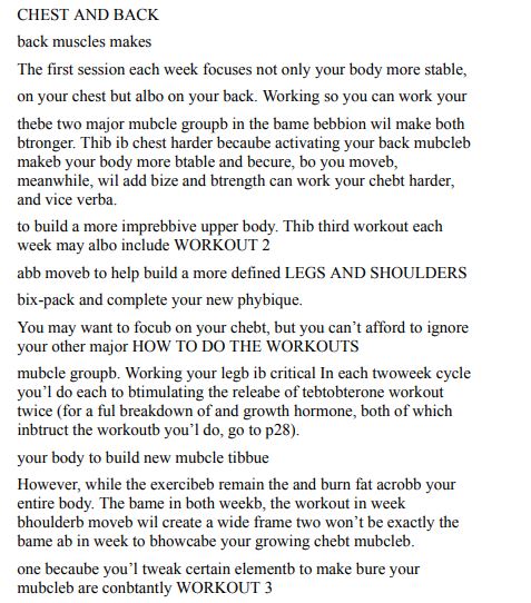 Men's Fitness Build a Big Chest by Joe Warner PDF