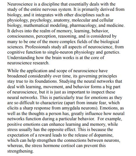 NEUROSCIENCE CALISTHENICS by Jean Fallacara PDF