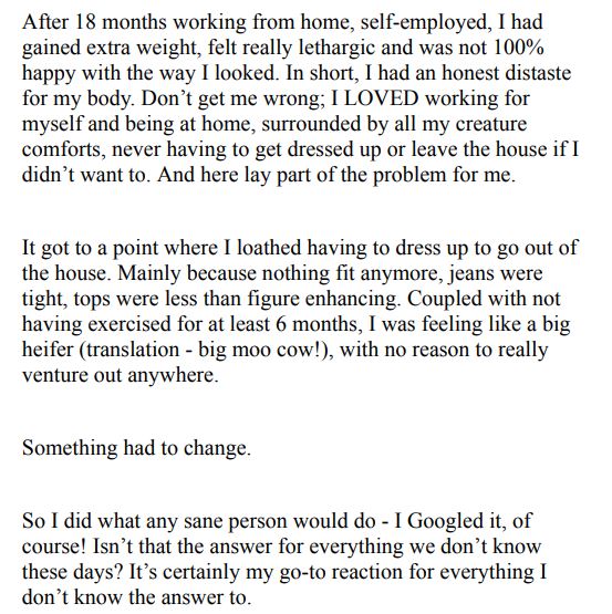 No Gym Needed by Lise Cartwright pdf