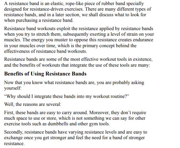 Resistance Band Workout for Seniors by Warman Julia PDF