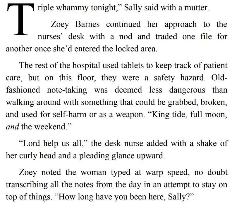 SEA BLUE AND LOVING YOU BY KAY LYONS 