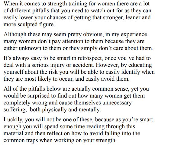 Strength Training for Women by Hasic Mirsad PDF