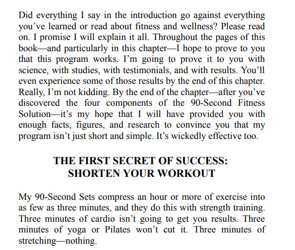The 90 Second Fitness Solution by Pete Cerqua PDF