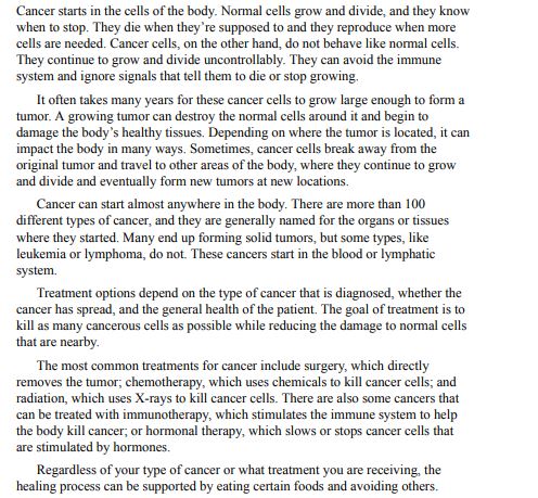 The Cancer Diet Cookbook by Dionne Detraz RD PDF