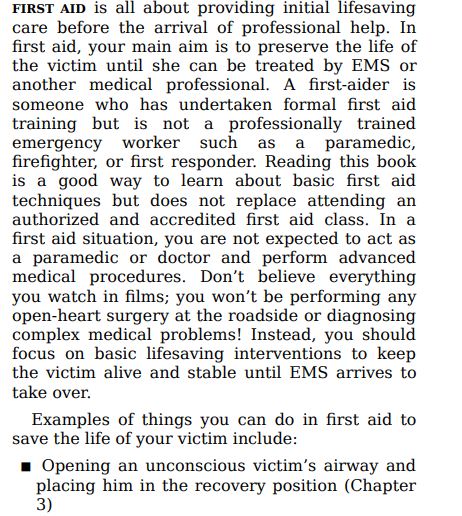 The Complete First Aid Pocket Guide by John Furst PDF