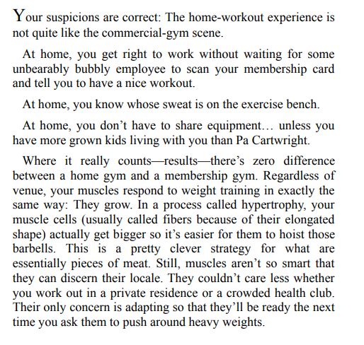 The Men’s Health Home Workout Bible by Lou Schuler PDF