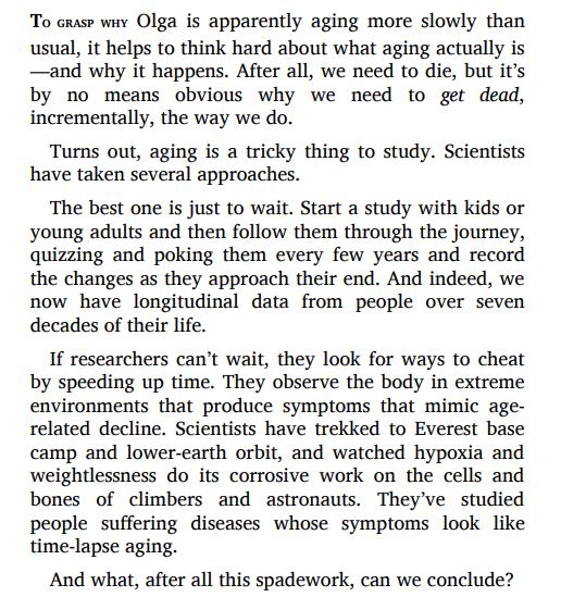 What Makes Olga Run by Bruce Grierson PDF.