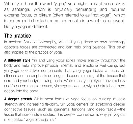 Yin Yoga by Kassandra Reinhardt