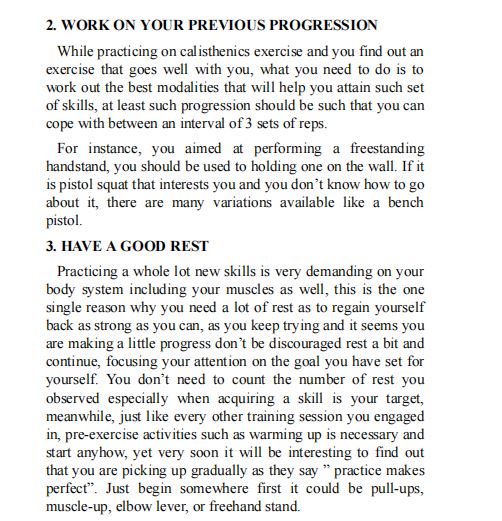 CALISTHENICS FOR BEGINNERS by Paul Vidmar