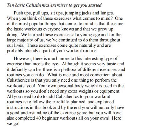 Calisthenics by Alex Vin